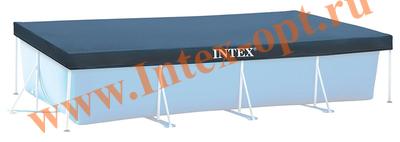 INTEX Тент для прямоугольных каркасных бассейнов 450х220х84 см