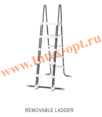    132 , Intex Deluxe Pool Ladder 28077