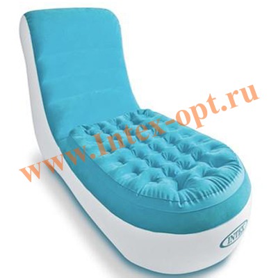 INTEX 68880 Надувное кресло-шезлонг Splash Lounge 84х170х81 см(без насоса)