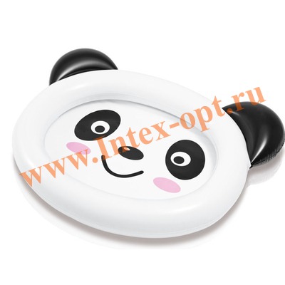 INTEX 59407 Надувной детский бассейн Панда Smiling Panda Baby Pool 117х89х14 см(от 1 до 3 лет)