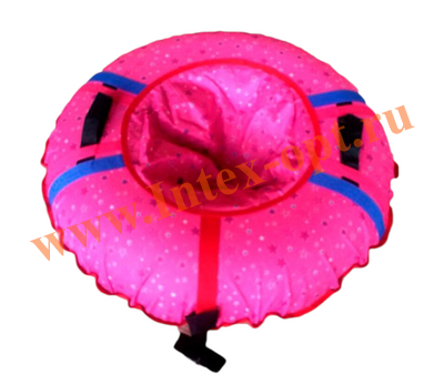 Ватрушка Тюбинг 100 см, с камерой, надувные санки "Звезды"