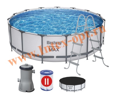 ��������� ������� Bestway Steel Pro Max 5618W, 396�122 �� (��������)