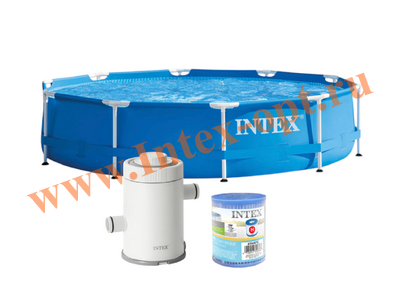   Intex 28202 Metal Frame 305  76 ,  - 