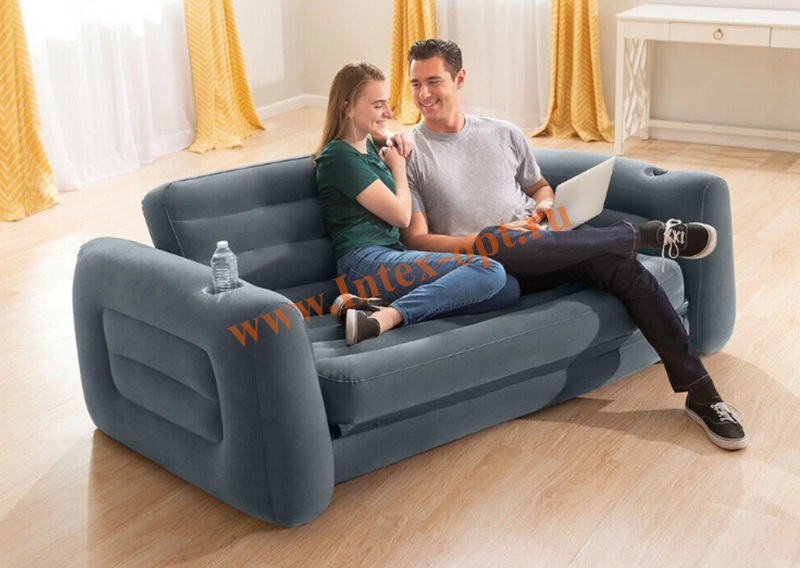 Надувной двухместный диван трансформер