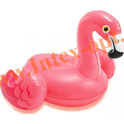 Детская надувная игрушка для плавания, Фламинго 25х23 см, от 2 лет, intex 58590