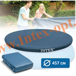Тент для круглого бассейна с надувным кольцом 457 см, Easy Set, Intex 28023