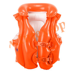 Жилет надувной детский для плавания 50х47 см, Deluxe swim vest, 18-30 кг, 3-6 лет, Intex 58671
