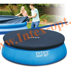 Тент для круглого бассейна с надувным кольцом 396 см, Easy Set, Intex 28026
