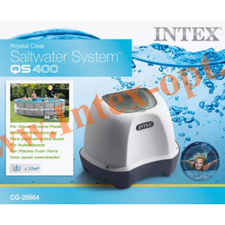 26664  4 /  ( )   Intex Crystal Clear Saltwater System QS400