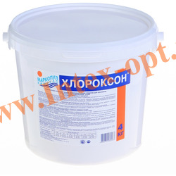Маркопул Кемиклс (Россия) Хлороксон 4 кг хлорное гранулированное средство "3 в 1" для комплексной обработки бассейнов