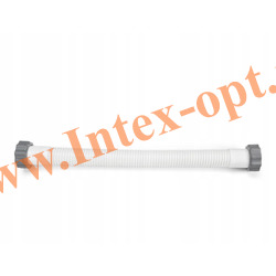 INTEX 11536 Шланг для фильтра-насоса с гайками, ф 38 мм, длина 36 см