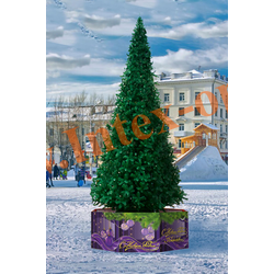 Новогодняя елка искусственная, ствольная «Альпийская» 5 м.