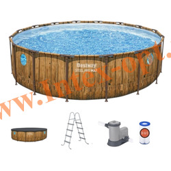 ��������� ������� Bestway 56725 Power Steel Swim Vista 488�122 �� (������ ��������)